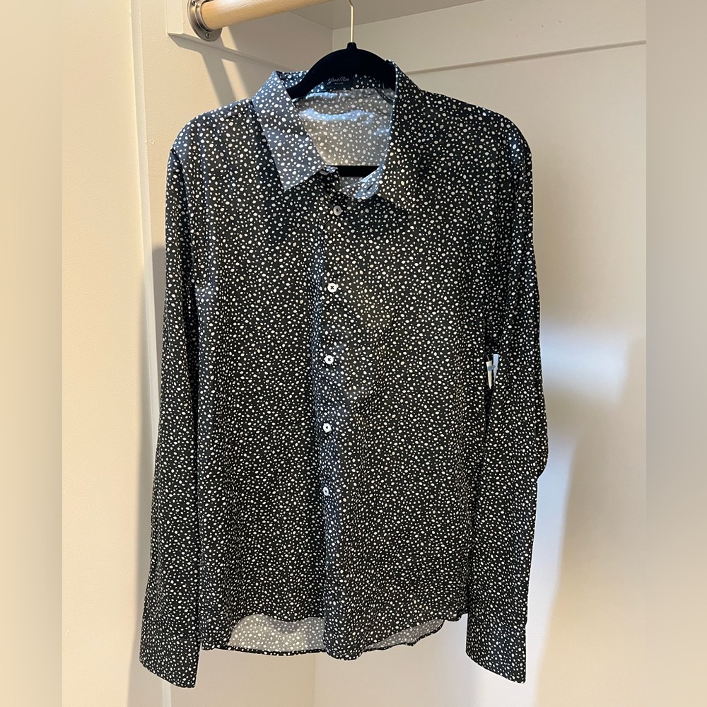 Good Man Brand Big On-Point Printed Cotton‎ Shirt - NWOT